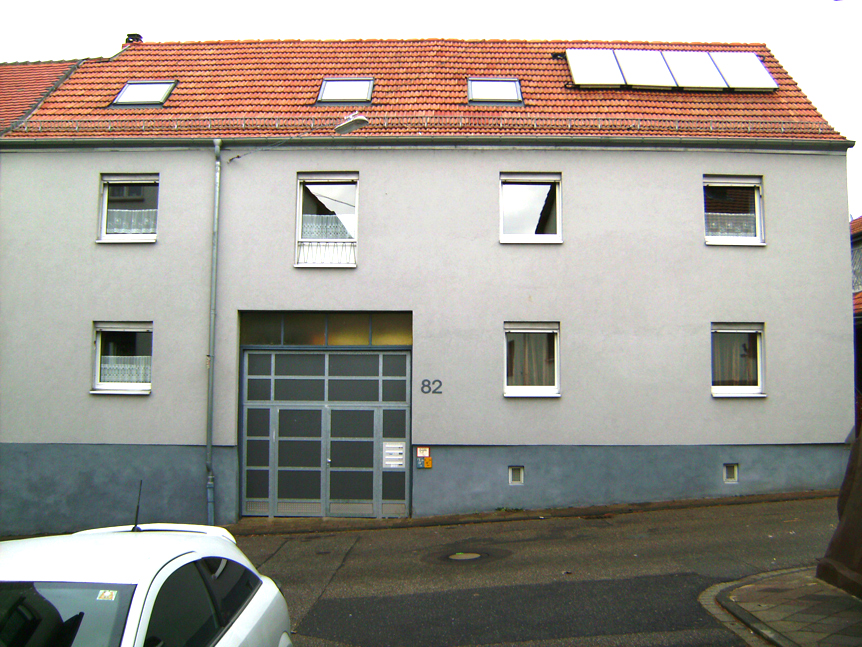 Außenansicht des Gästehauses Karlsruhe-Knielingen